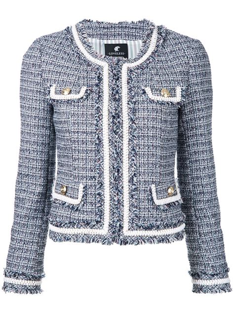 tweed chanel 19|damenjacke im chanelstil.